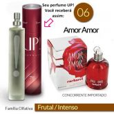 Perfume Feminino 50ml - UP! 06 - Amor Amor